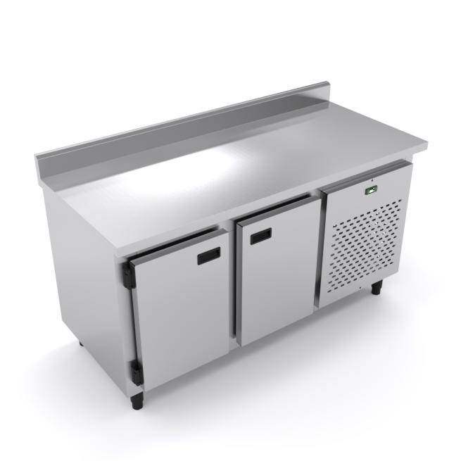 Balcão refrigerado em aço inox para locação