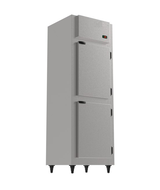 Freezer industrial vertical em aço inox
